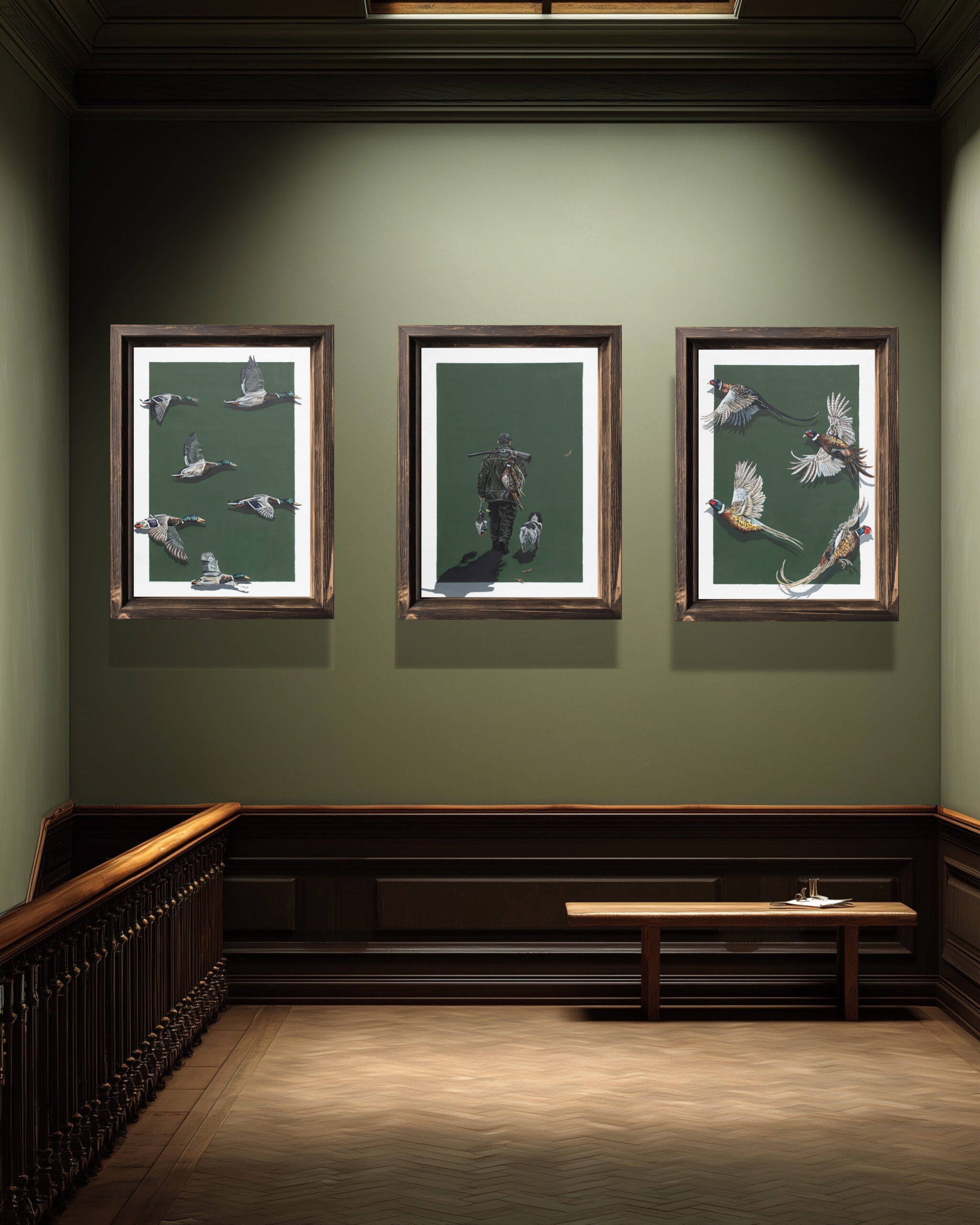 Game Birds In Flight Collection-Limited Edition Prints