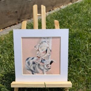 Two Little Pig's Print